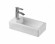 Раковина WW AISBACH 5092-L 37х18,5х9 подвесная