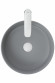 Раковина WW ELBACH 3134 MFG 35,5х35,5х12 накладная