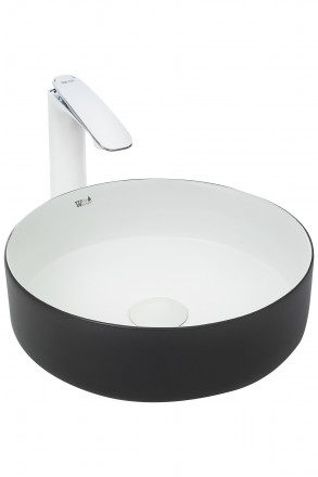 Раковина WW ELBACH M3134 BW 35,5х35,5х12 накладная