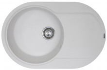 Мойка-Мраморная "KAISER" 7850 White (круглая)