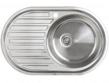 Мойка "KAISER" KSS-7750R 77х50х18 нержавейка