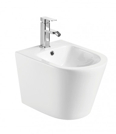 Биде WW  SALZBACH 005 GL-WT подвесное белый глянец