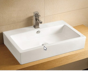 Раковина WW  ELBACH 2003 70х38х16 накладная