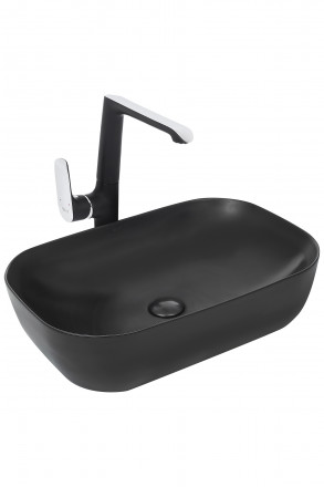  Раковина WW ELBACH 2143P MB 61х40х14,5 накладная