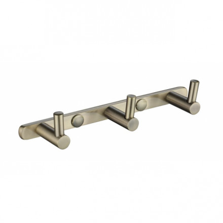 Планка KAISER H0023 с 3-мя крючками  Bronze