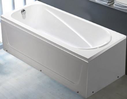 Ванна акриловая без экрана WW HB OKER 160/75 WT 160*75*55