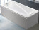 Ванна акриловая без экрана WW HB OKER 160/75 WT 160*75*55