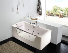Ванна гидромассажная WW HB BULLEN 150/85 WT 150*85*58 акриловая белая 