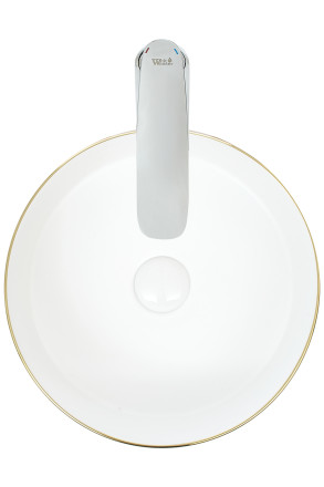 Раковина WW  ELBACH 3134 LSGW 35,5х35,5х12 накладная