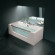 Ванна гидромассажная WW HB KONIGS 150/80 WT 150*80*58 акриловая белая