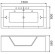 Ванна гидромассажная WW HB KONIGS 150/80 WT 150*80*58 акриловая белая