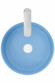 Раковина WW ELBACH 3134 MBL 35,5х35,5х12 накладная
