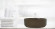 Раковина WW ELBACH 3134 MBR 35,5х35,5х12 накладная