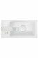 Раковина WW AISBACH 5092 MW L 37х18,5х9 подвесная