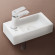 Раковина WW AISBACH 5092 MW L 37х18,5х9 подвесная