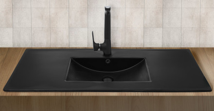 Раковина WW  DEILBACH 7506-120 MT- BL 120,5х47х18 врезная
